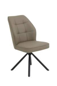 in Echtleder -34 Cappuccino, Sitzschale fest gepolstert mit Steppnähten, 360° drehbar, Metallgestell umgedreht konisch, pulverbeschichtet schwarz strukturiert, Sitzhöhe 50cm, Sitztiefe 45,5cm, Sitzbreite 51cm, BHT 51/92/68cm, max- Belastbarkeit 120kgHinweis Maßangaben
Alle genannten Maßangaben sind Circa-Maße