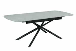 in - 01/03 Marmoroptik weiß/schwarz, Tischplatte Sintered Stone 11mm, ausziehbar mit Liftautomatik, Stirnseiten gerundet, Gestell Metall pulverbeschichtet schwarz strukturiert, LBH 180-220/90/76cmHinweis Maßangaben
Alle genannten Maßangaben sind Circa-Maße
Sondertext EK
weitere Ausführung -12/03 Marmoroptik grau/schwarz