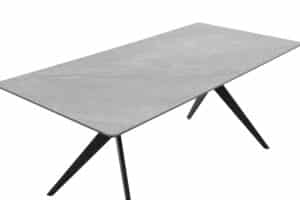 Tischplatte fest, -12/03 Marmoroptik grau/schwarz - Sintered Stone glänzend, Metallgestell Rechteckig konisch Pulverbeschichtung Schwarz strukturiert, LBH 180/90/76cmHinweis Maßangaben
Alle genannten Maßangaben sind Circa-Maße