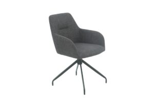 360°-drehbar, Relaxfunktion, Bezug Microfaser Webstoff fabb BJORN -28 Anthrazit - 100% Polyester, Gestell Metall Rechteckig abgenickt Pulverbeschichtung Schwarz strukturiert, Sitzschale fest gepolstert mit Steppnähten, Belastbarkeit bis max. 120 kg, BHT ca.56,5x83,5x60,5cm, Sitzhöhe 48,5cm, Sitztiefe 43,5m, Sitzbreite 43cm, Höhe Armlehne 24cmHinweis Maßangaben
Alle genannten Maßangaben sind Circa-Maße