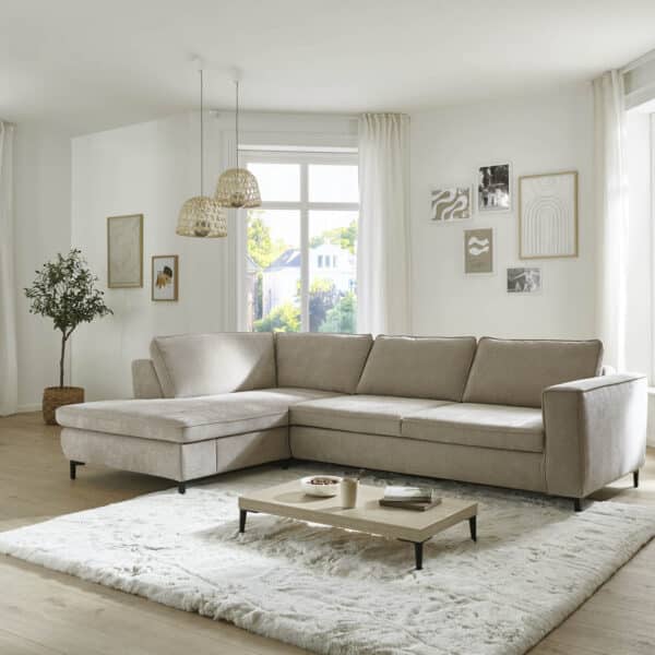 742 Connor Polstergruppe mit Bett,Anstellhocker,Kopstützen